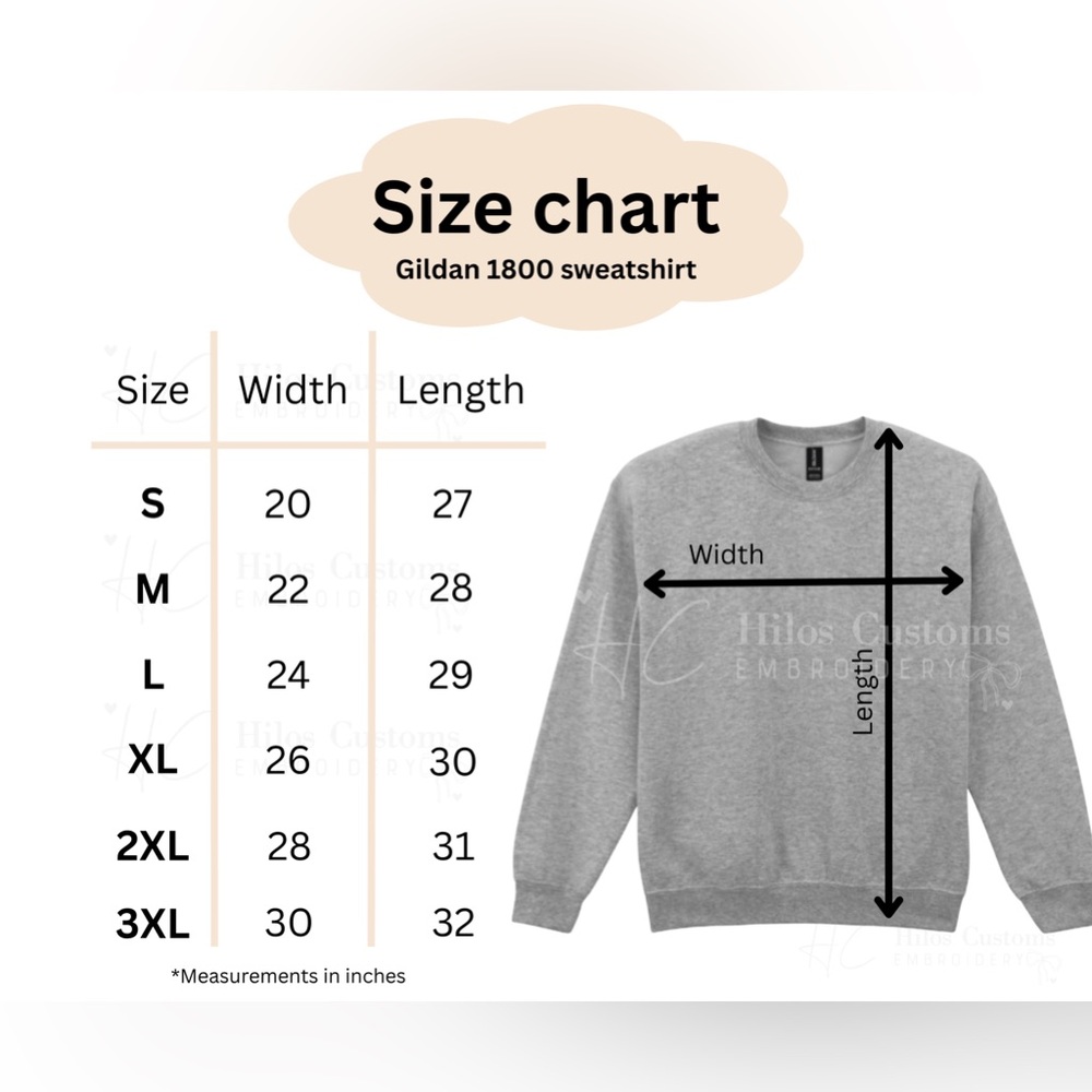 Hello Kitty embroidered sweatshirt, crewneck - Picture 3 of 3